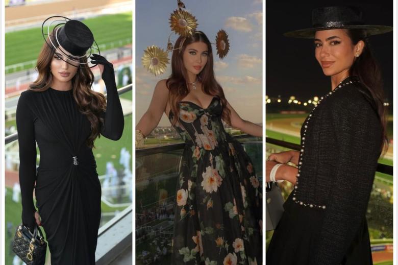 أناقة المؤثرات في كأس دبي العالمي 2026..والقبعات سيدة الموقف