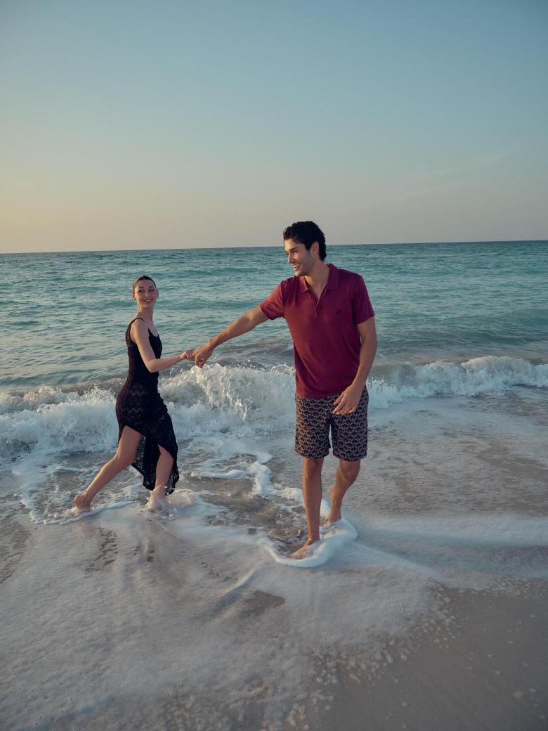 لؤي علامة ومريم بو قديدة في حملة  Vilebrequin Cruise 2026