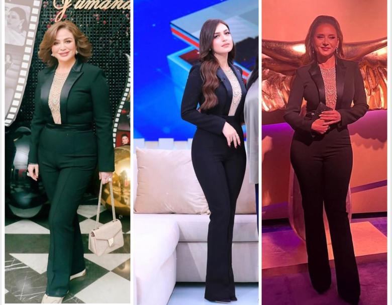 النجمات المصريات بالجمبسوت نفسه من اليزابيتا فرانكي 