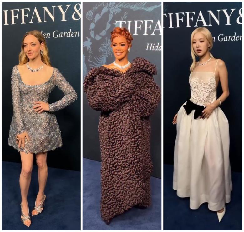 إطلالات روزي وتيانا تايلور وغيرهن في أمسية تيفاني أند كو.