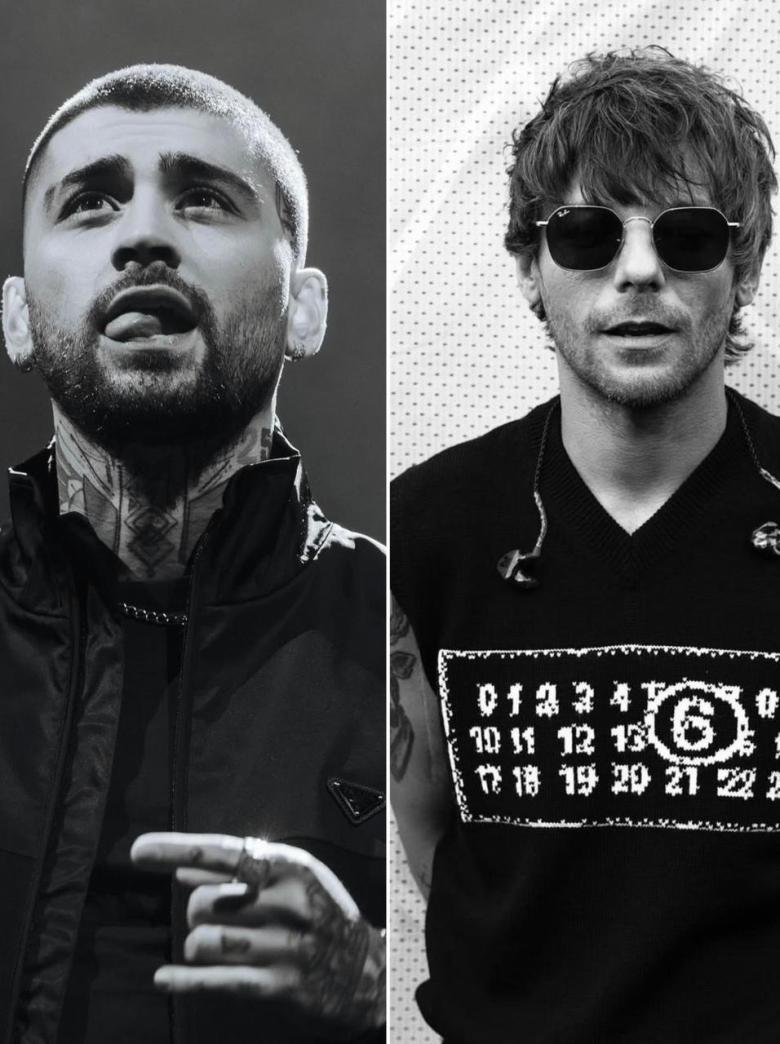 لويس توملينسون وزين مالك