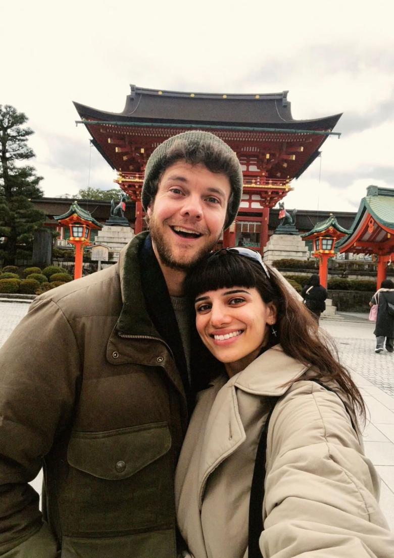 جاك كويد وكلوديا دوميت - صورة من إنستغرام