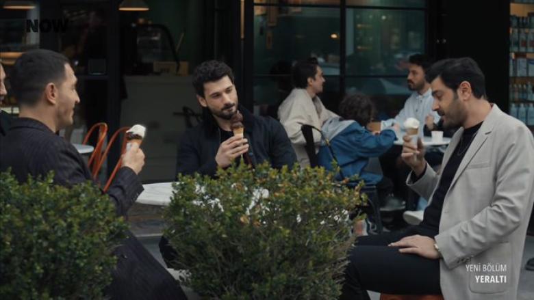 مشهد الآيس كريم في مسلسل بعد تقليل مشاهد العنف