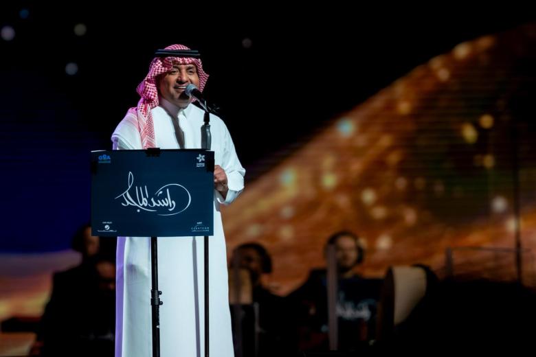 راشد الماجد من حفل جدة 