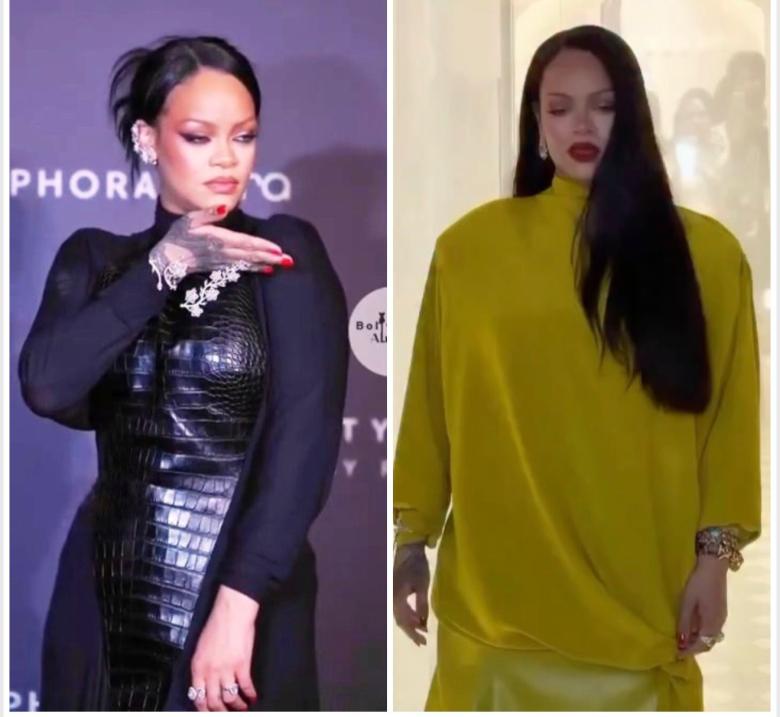 ريهانا تتألق في مومباي بإطلالتين لافتتين في Fenty Beauty 