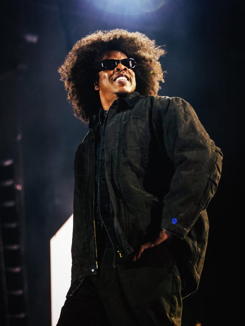 جاي زي - Jay-Z من حفل Roots Picnic - مصدر من انستغرام