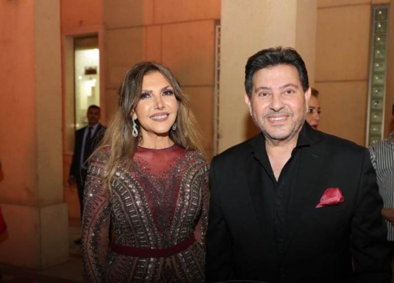 هاني شاكر و نادية مصطفى - صورة من السوشيال ميديا
