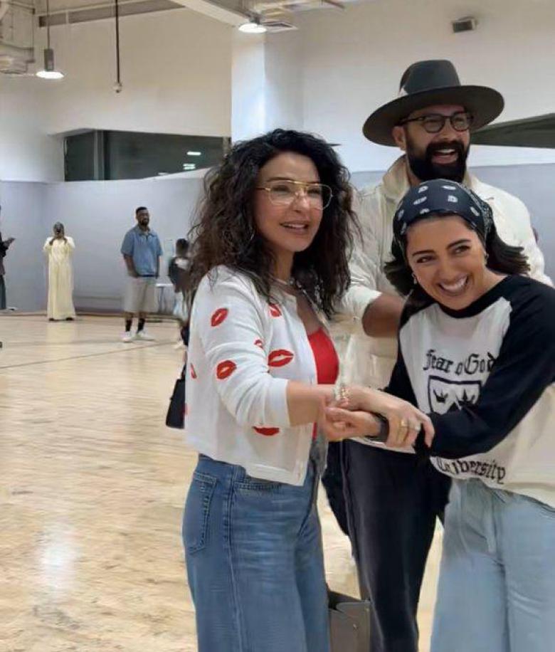 استقبال مميز لـ ماغي بو غصن لدى وصولها الى الكويت