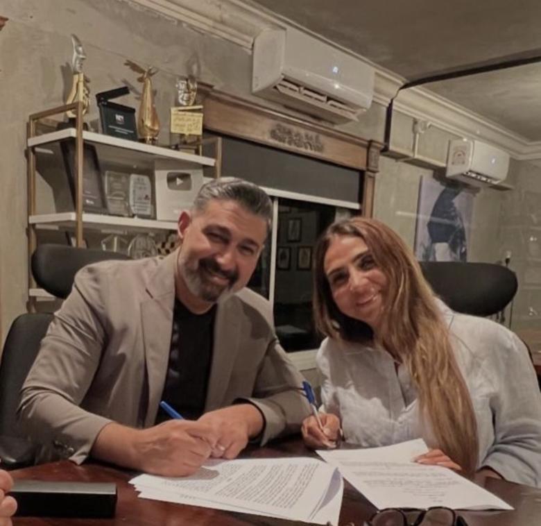 ياسر جلال ومها سليم