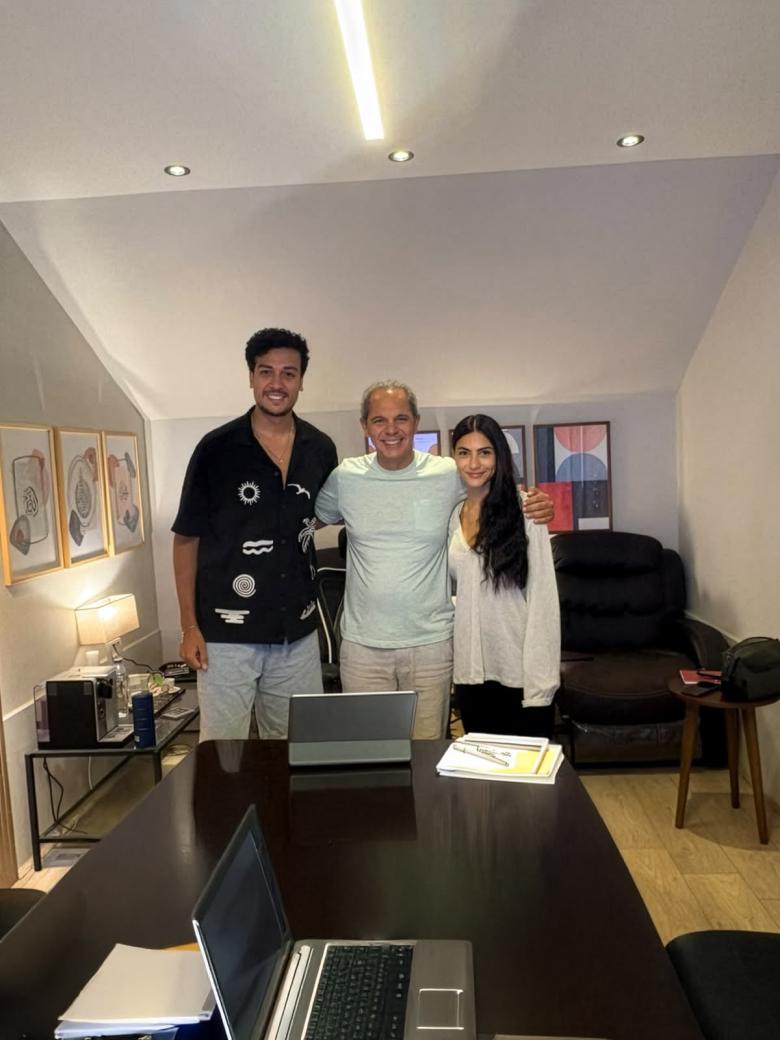 رامي إمام وهدى المفتي وأحمد عبدالوهاب