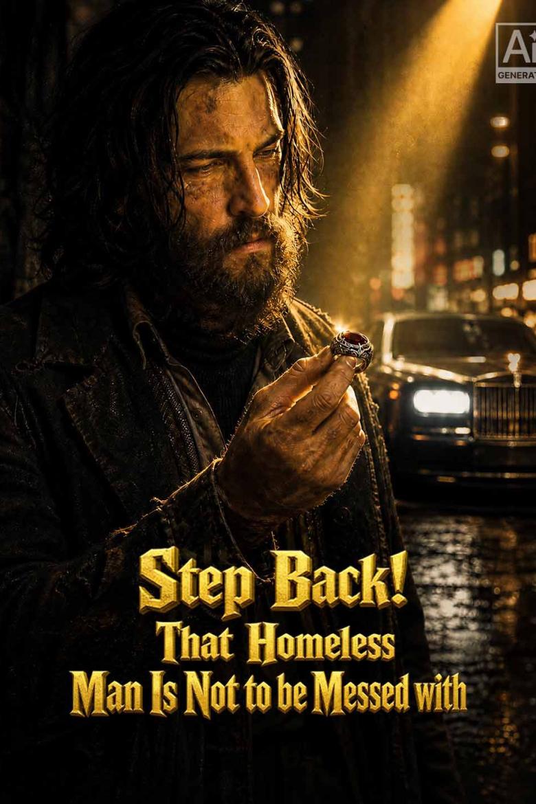 Step Back! That Homeless Man Is Not to be Messed with