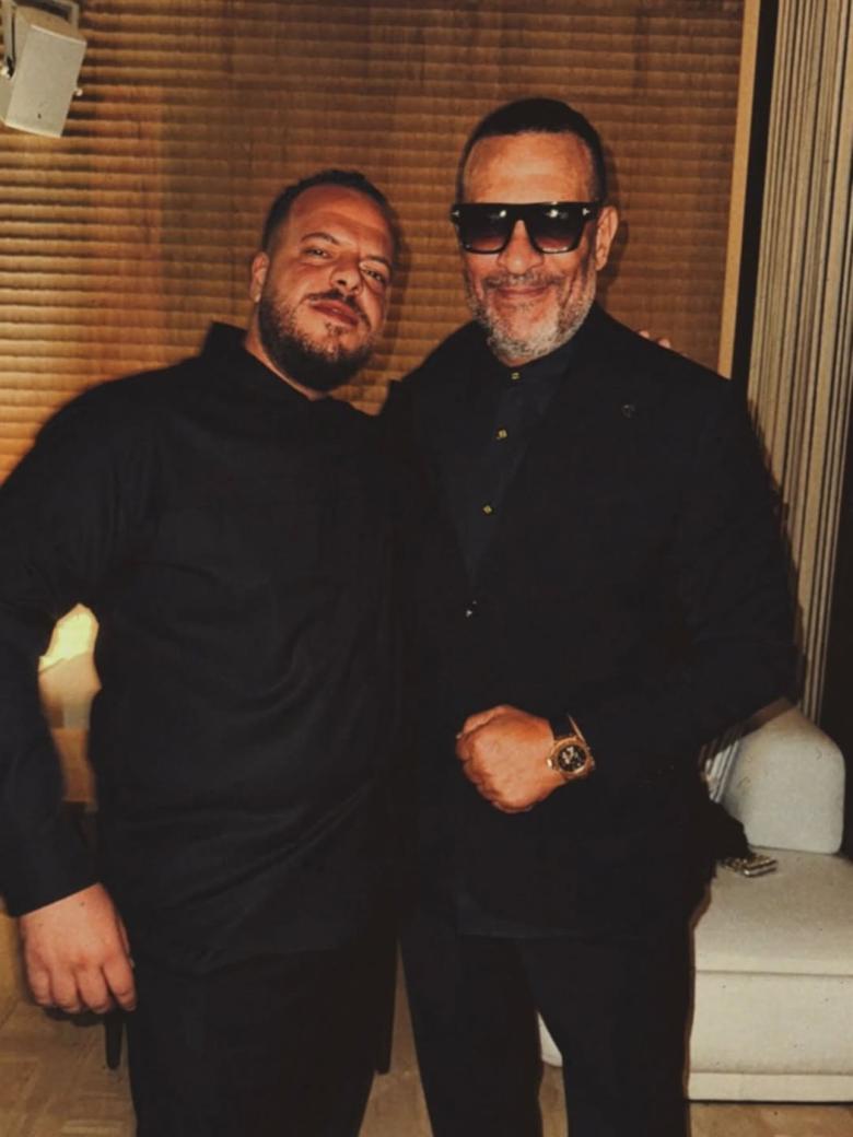 ماجد المصري وابنه أحمد