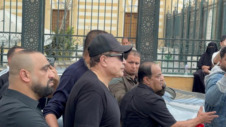 جنازة شقيق حكيم 