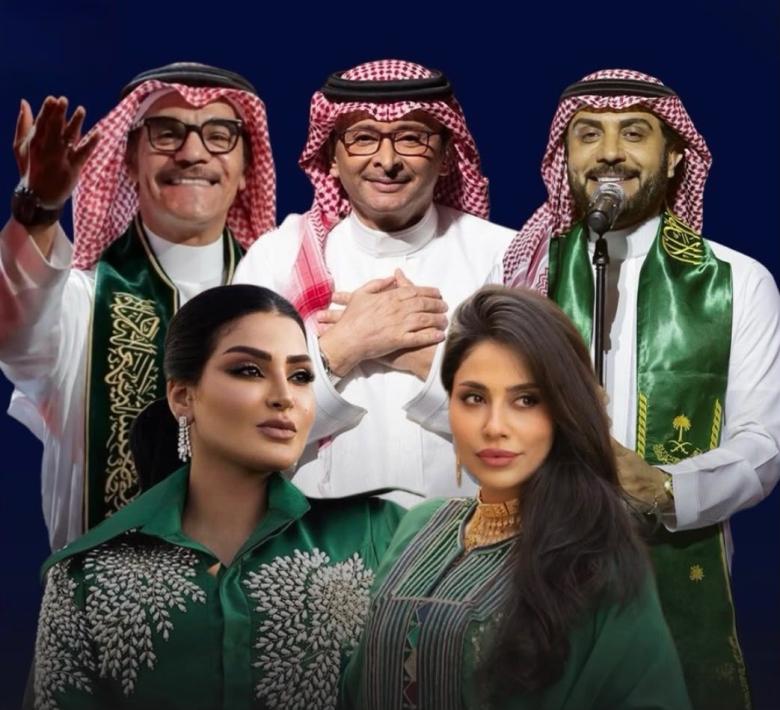 ماجد المهندس عبدالمجيد عبدالله رابح صقر إلهام علي ريم عبدالله