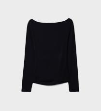 بلوزة Long Sleeve T-Shirt With Gathering من ستراديفارويس Stradivarius