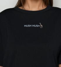 تي شيرت Hush Hush أسود من I Am The Company 