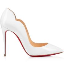 حذاء أبيض من Christian Louboutin