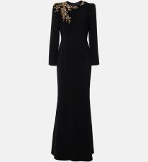 فستان مخمل من Jenny Packham 