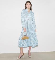 فستان منقش من Tory Burch 