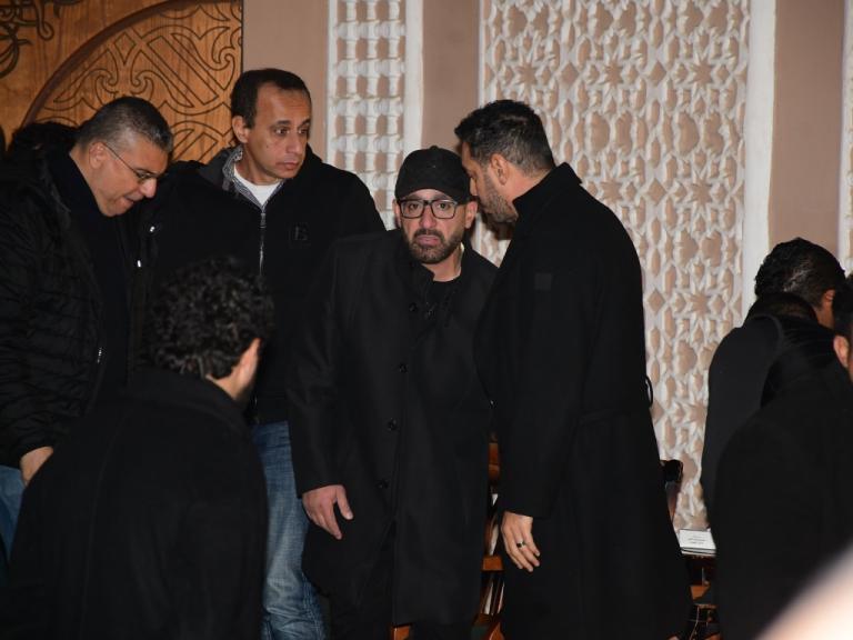 عزاء شقيق مصطفى شعبان