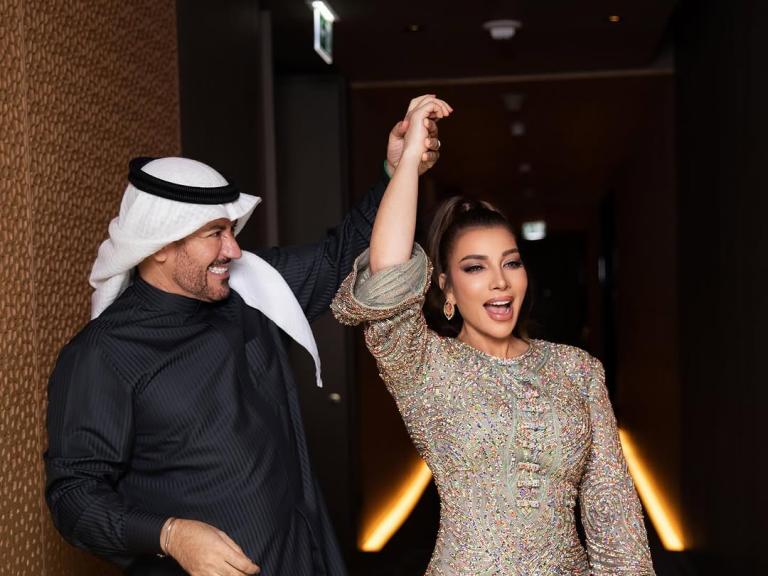 أصالة و فائق حسن - صورة من انستقرام