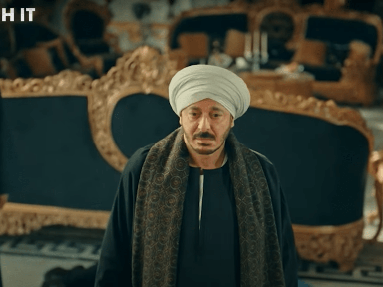 مشهد من مسلسل حكيم باشا