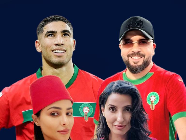 تفاعل نجوم المغرب و العرب مع فوز المنتخب المغربي على هايتي - صورة معدلة