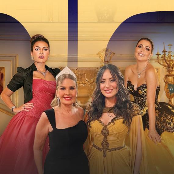 النجمات يتحولن لملكات وأميرات لهدف إنساني بحفل غراند بول الخيري