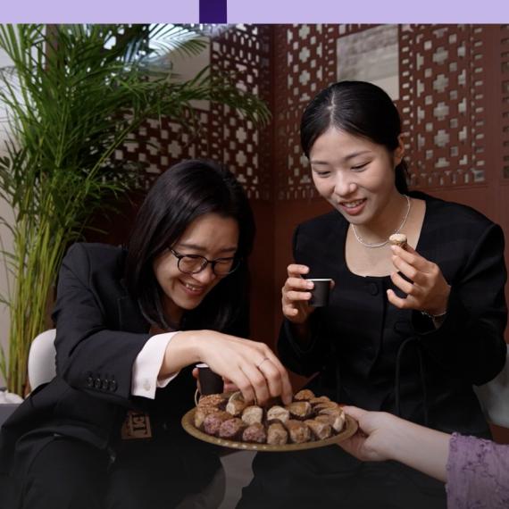  ET بالعربي ينقل القهوة السعودية لكوريا