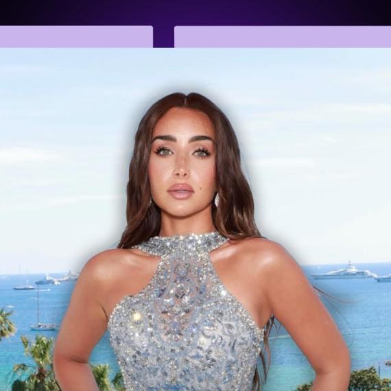 هنا الزاهد فعلاً باربي مع APM MONACO في مهرجان كان السينمائي