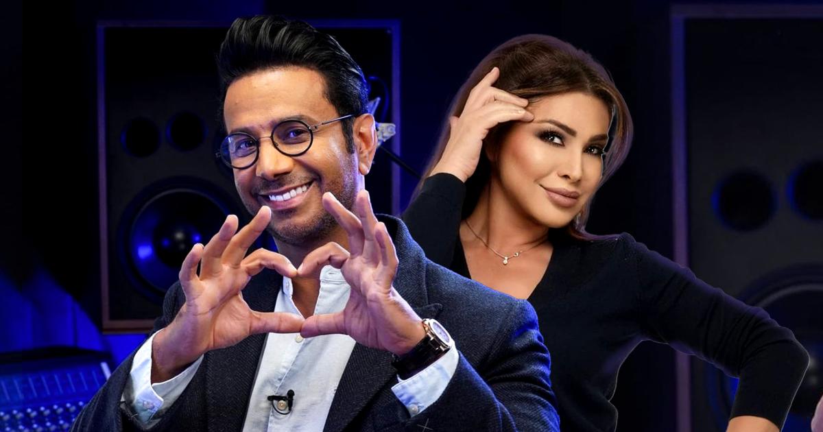 غزل وعتاب بين فايز السعيد ونوال الزغبي | ET بالعربي