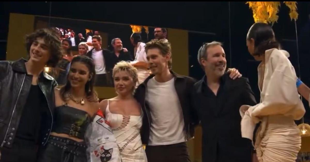 فلورنس بيو تُصاب في وجهها أثناء الترويج لفيلم Dune: Part Two | ET بالعربي