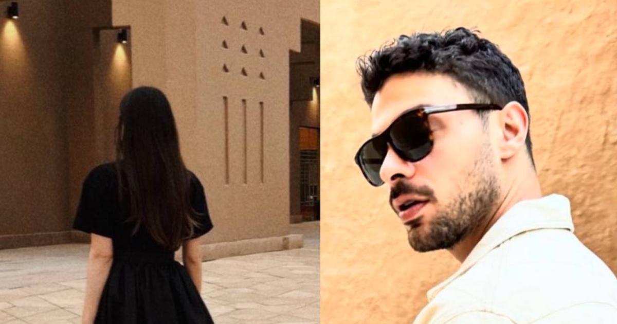 نجما مسلسل المتوحش سيماي و خالد يتجولان في شوارع الرياض ET بالعربي نجما مسلسل المتوحش سيماي و خالد يتجولان في شوارع الرياض ET بالعربي