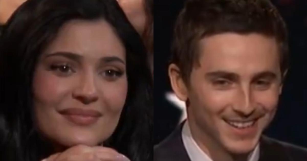 تيموثي شالاميت يعلن حبه لـ كايلي جينر في حفل جوائز اختيار النقاد | ET بالعربي