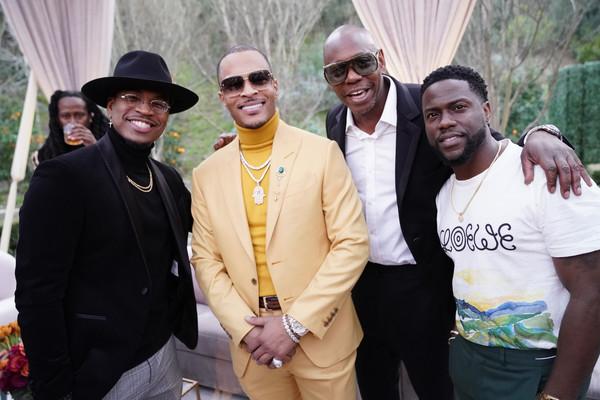 Kevin Hart,Ne-Yo,Dave Chappelle and T.I-Getty Images