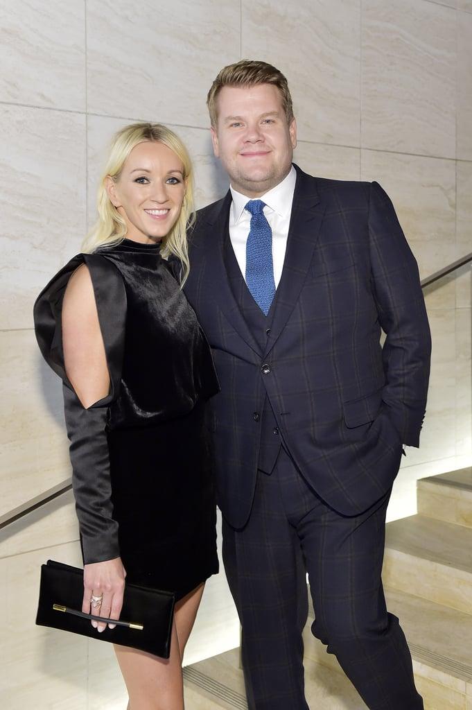 Julia Carey and James Corden-Getty Images