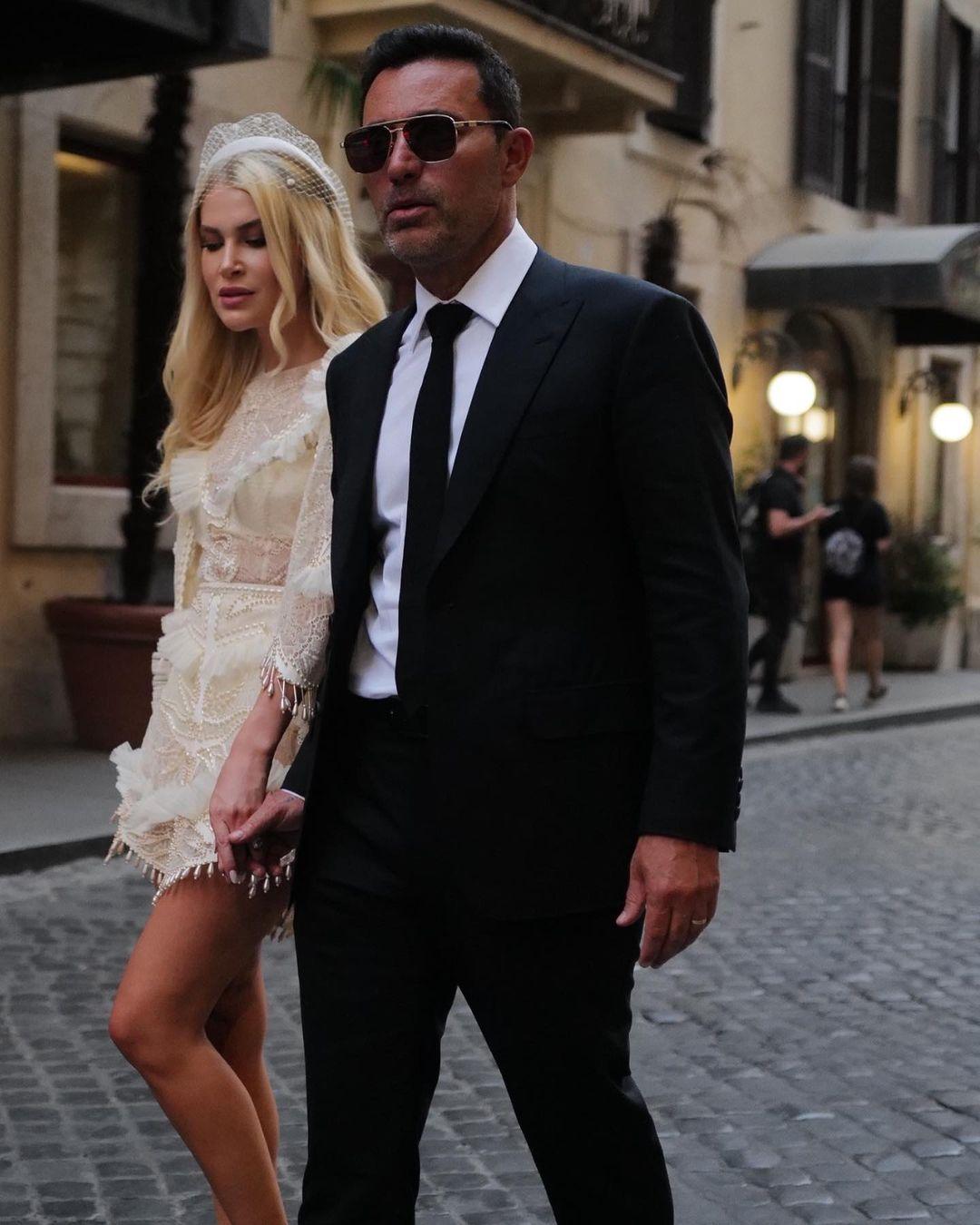 صور  من حفل زفاف مصطفى صندل في روما