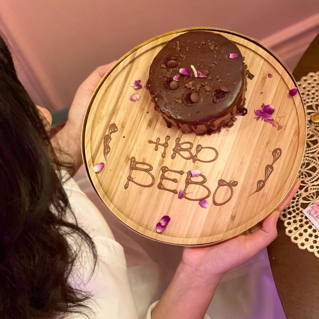 صور إحتفال هبة الدري بعيد ميلادها الـ 40