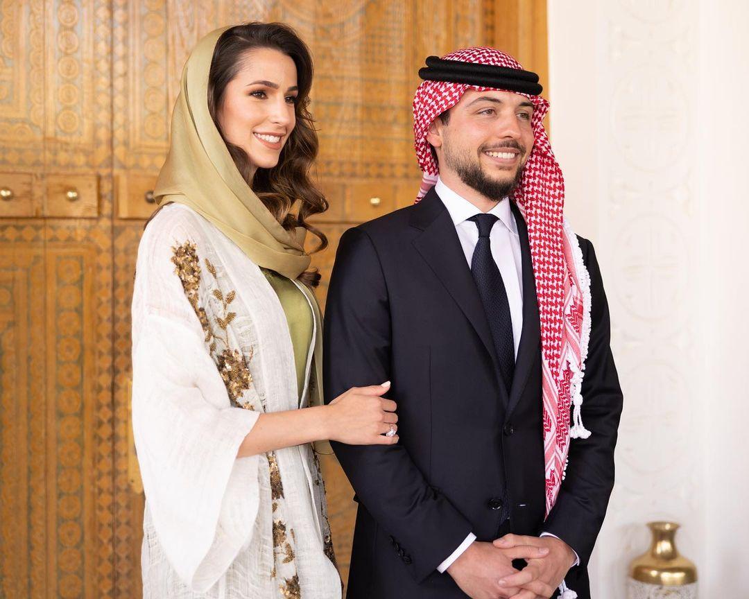 صور من خطوبة الأمير الحسين بن عبدالله الثاني 