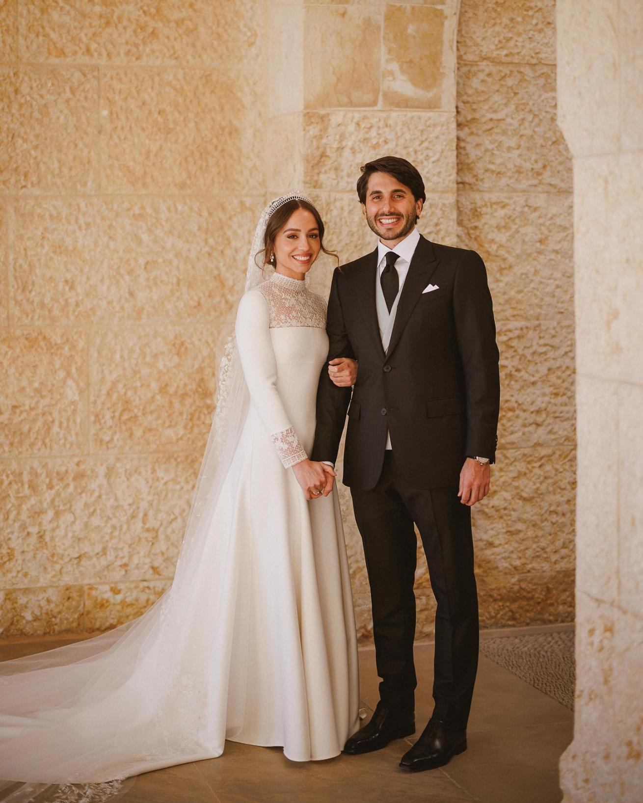 صور من زفاف الأميرة إيمان