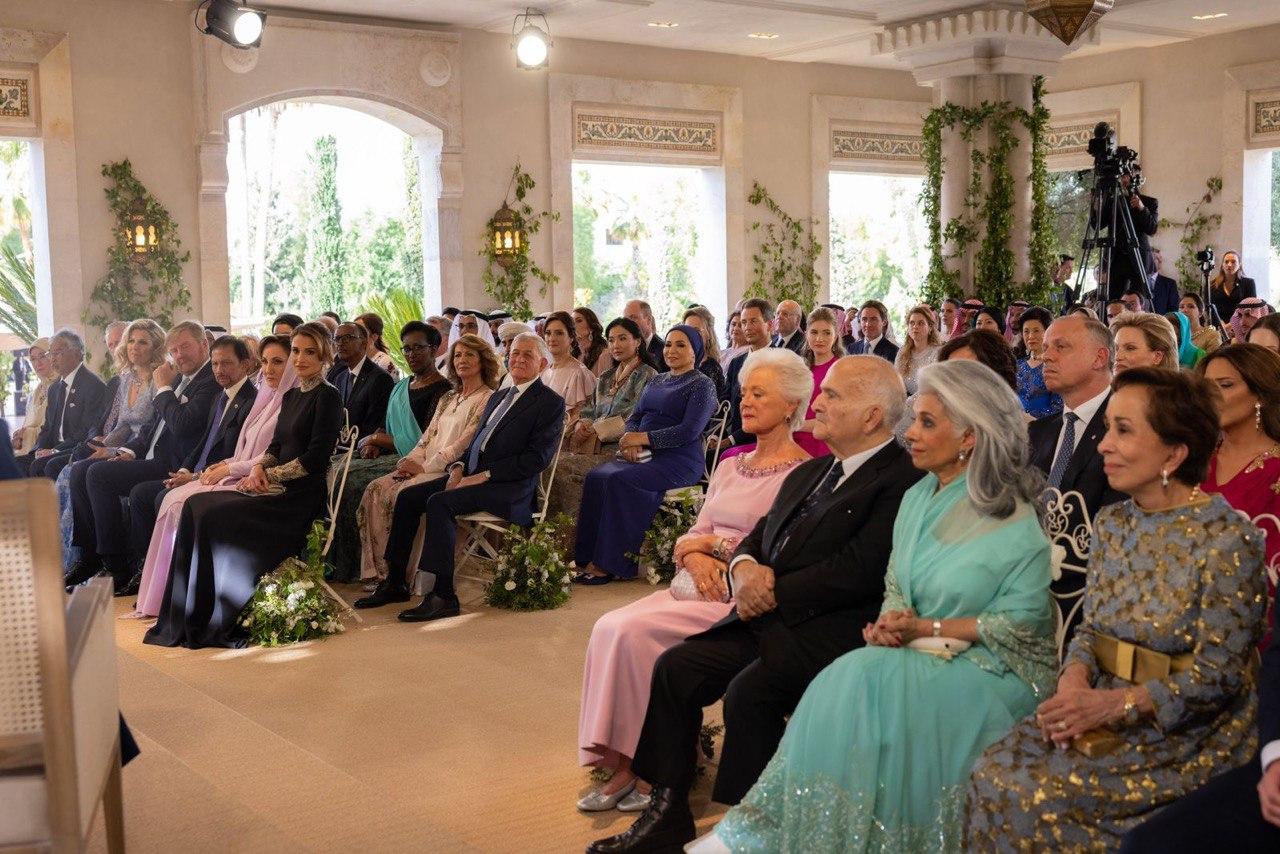 زفاف الأمير الحسين والأميرة رجوة الحسين