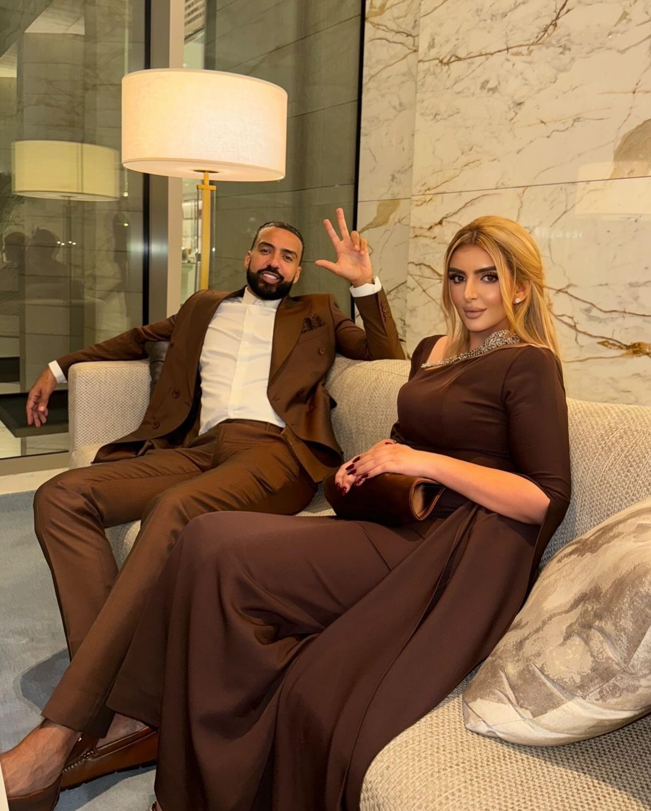 الشيخة مهرة و فرنش مونتانا