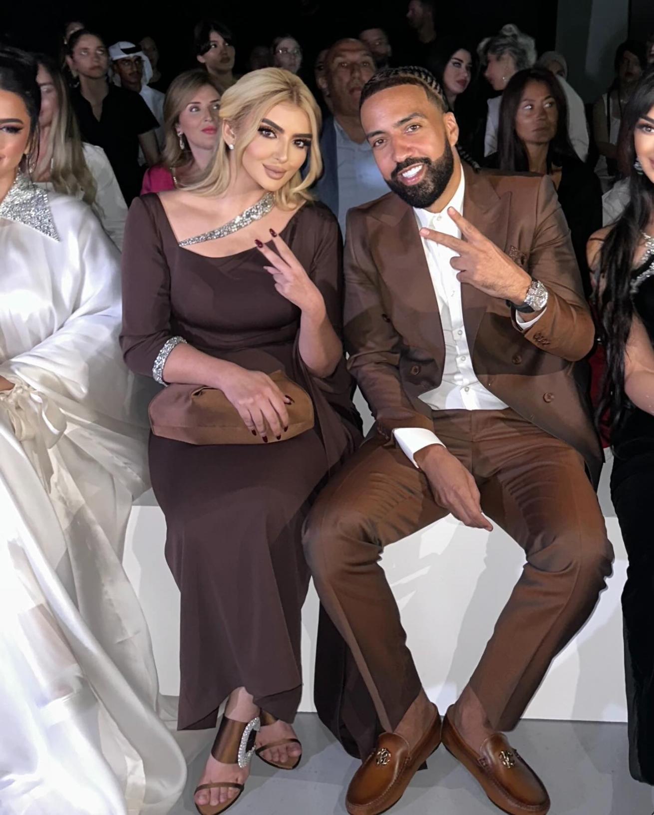 الشيخة مهرة و فرنش مونتانا