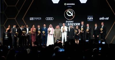 دبي تكرّم نجاحات كرة القدم - إنستغرام @Globesoccer