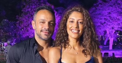 محمد عطية مع ميرنا الهلباوي من أحد حفلات الزفاف