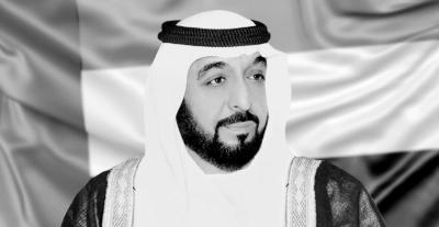 صاحب السمو الشيخ خليفة بن زايد آل نهيان رئيس دولة الإمارات العربية المتحدة رحمه الله 