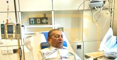 كريم العراقي - صورة من المستشفى 