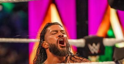 رومان رينز - صورة من حساب WWEmena على تويتر
