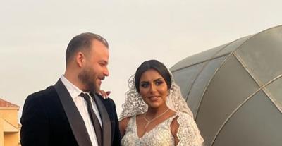 هاجر الشرنوبي من جلسة تصوير يوم زفافها
