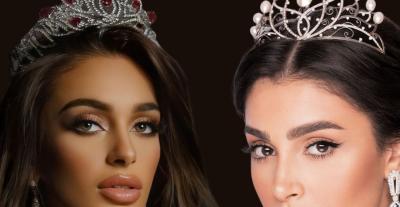 ملكة جمال لبنان وملكة جمال البحرين - صورة معدلة